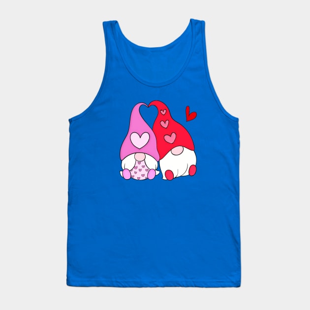 Gnome Lovers Tank Top by AlondraHanley